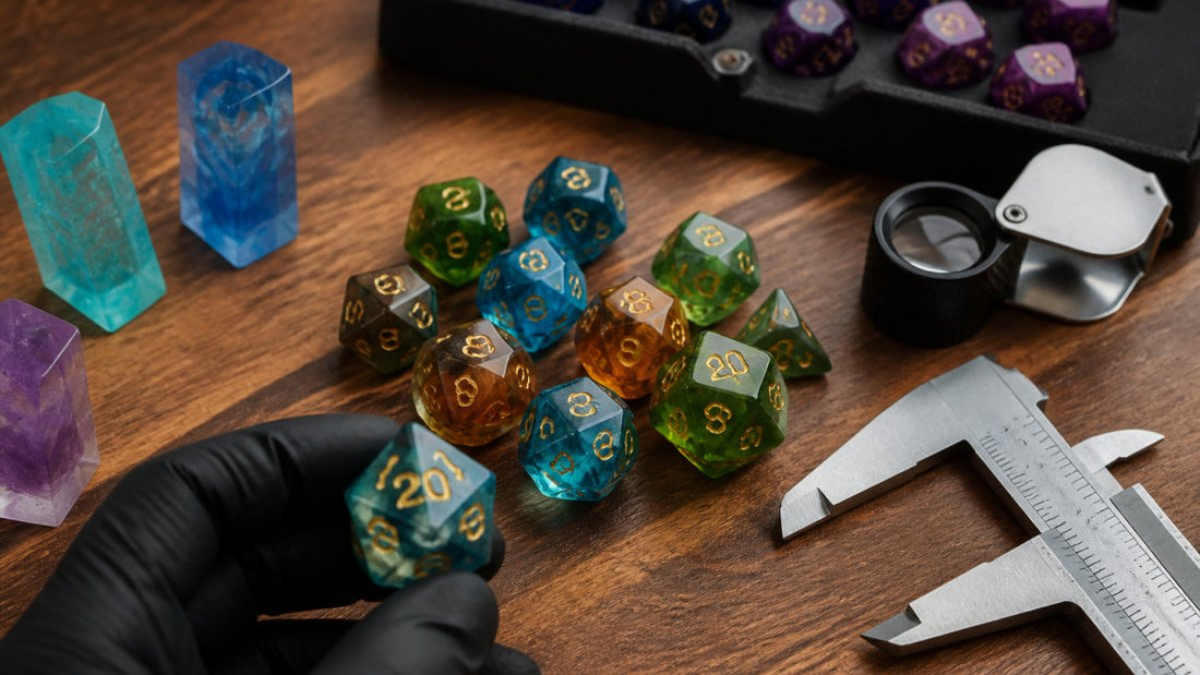 How to Identify High Quality Resin Dice: 2026 Guide