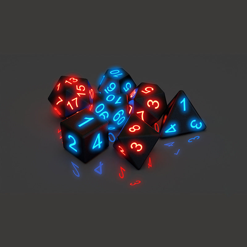 Luminous Dice Set Running Group Board Game Electronic Dice
