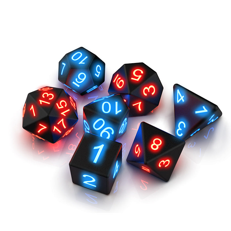 Luminous Dice Set Running Group Board Game Electronic Dice