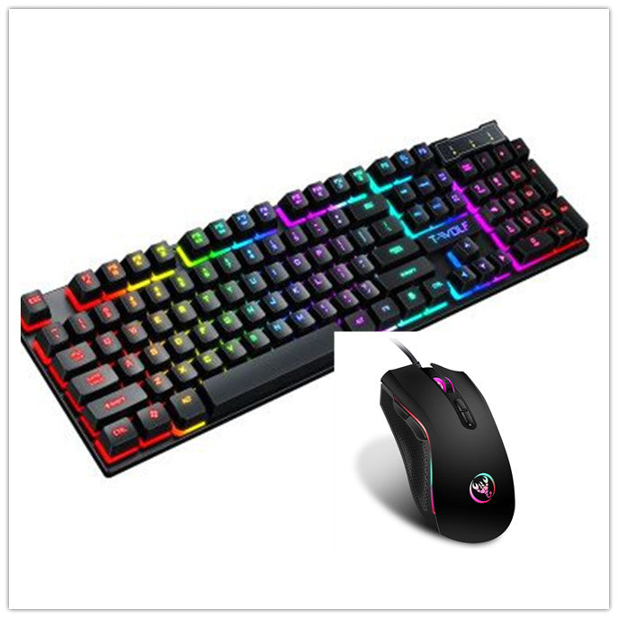 RGB Backlit Gaming Keyboard - USB Wired with Floating Keycaps
