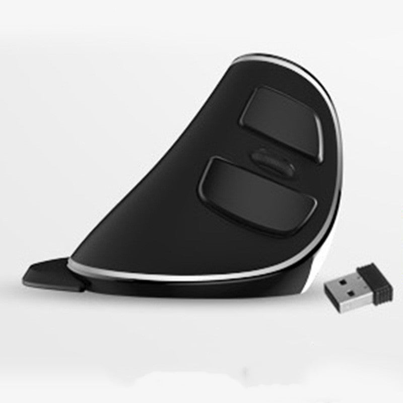 Ergonomic Vertical Gaming Mouse - 6 Buttons with Adjustable DPI & RGB Lighting
