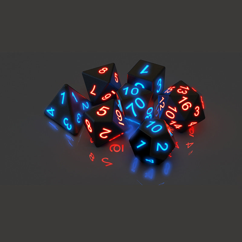 Luminous Dice Set Running Group Board Game Electronic Dice
