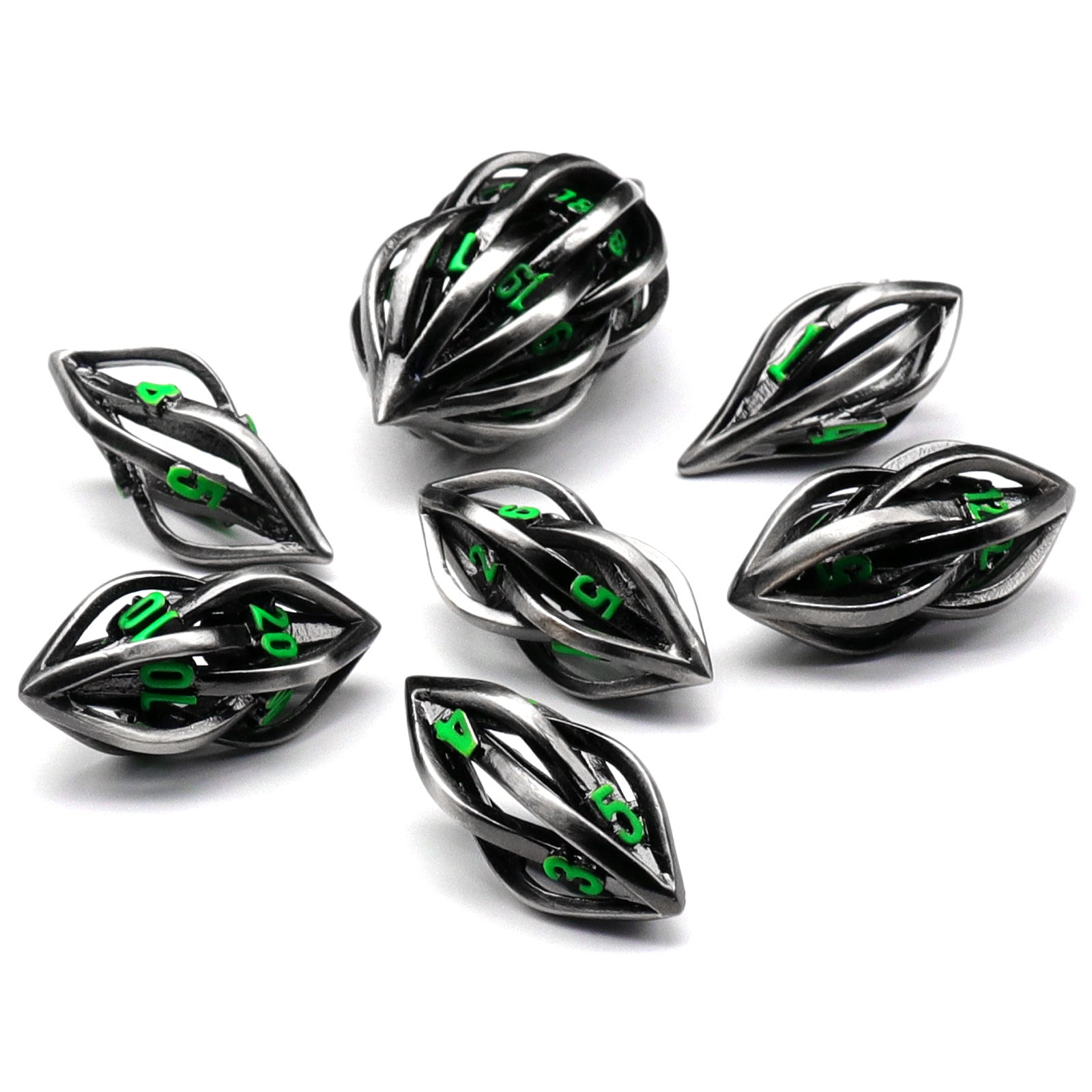 Metal Ailen Seed Dice