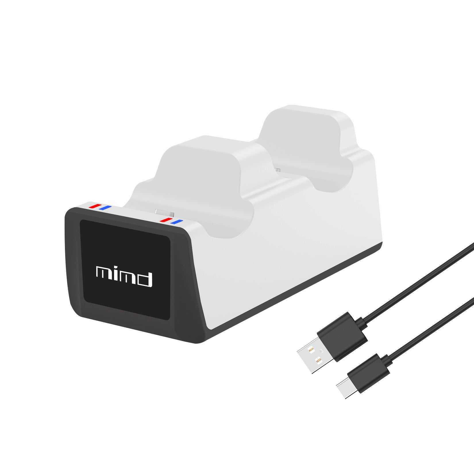 PS5 Controller Charging Station - Dual USB Charger Dock for DualSense Controllers