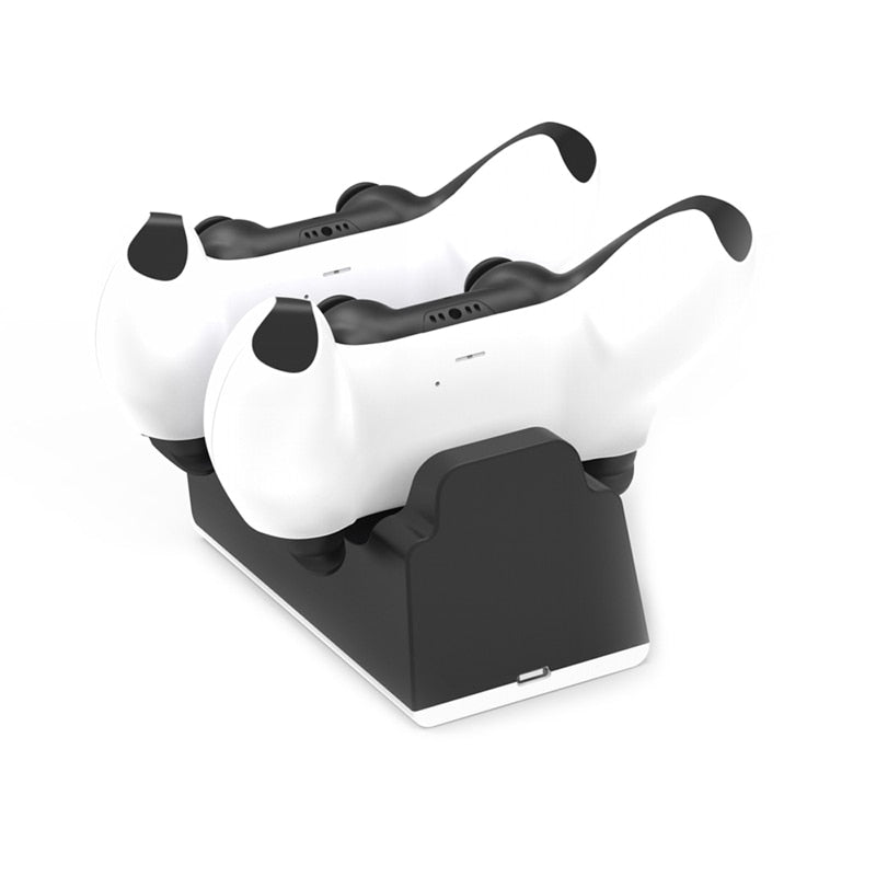PS5 Controller Charging Station - Dual USB Charger Dock for DualSense Controllers