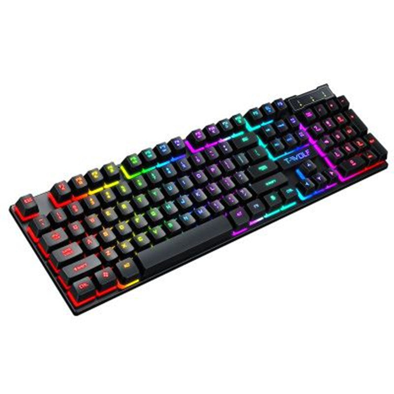 RGB Backlit Gaming Keyboard - USB Wired with Floating Keycaps