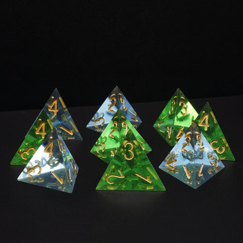 Basic Sharp Edge dice set