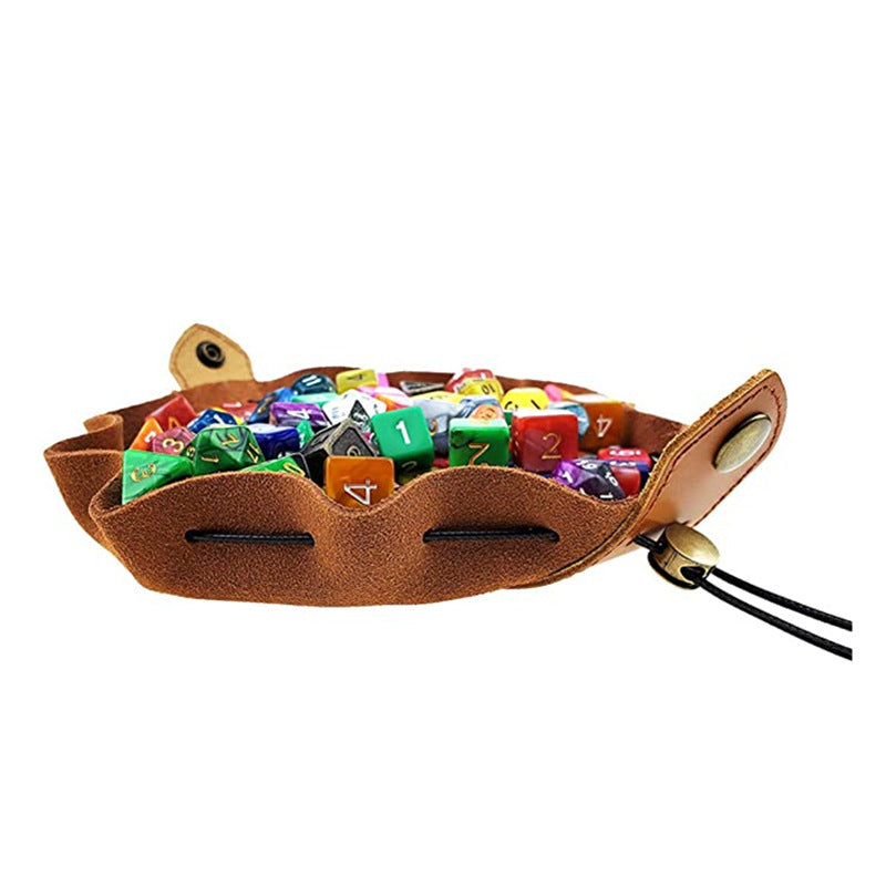 DND Dice Pull Bag Vintage Suede Leather