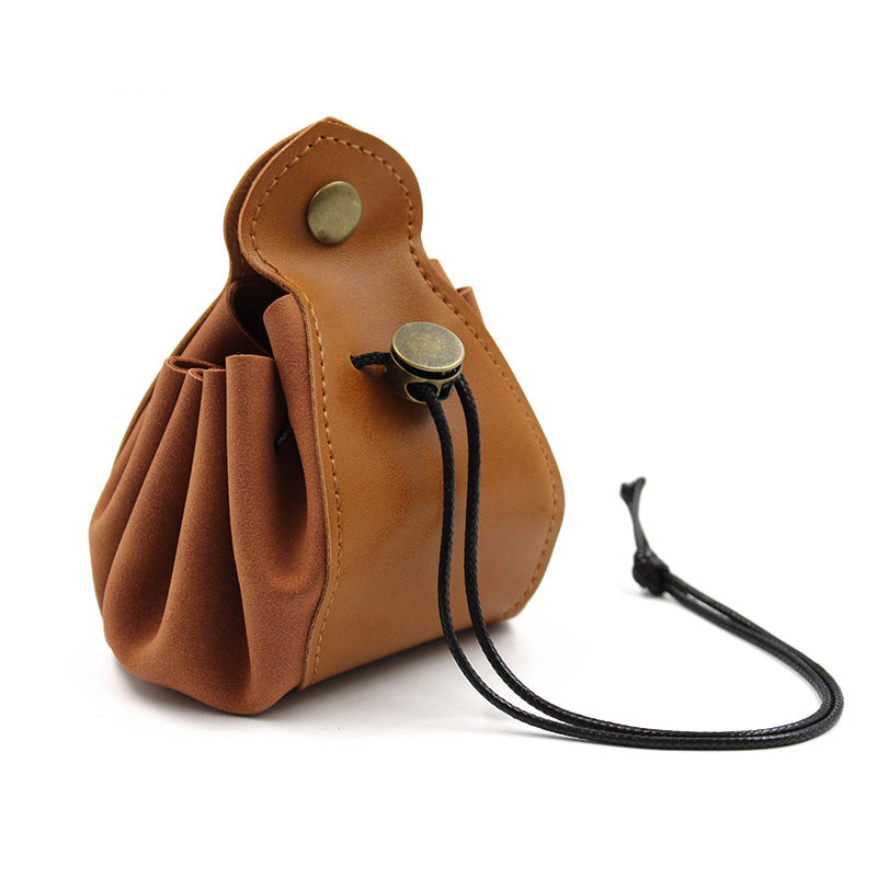 Basic Leather Dice Bag