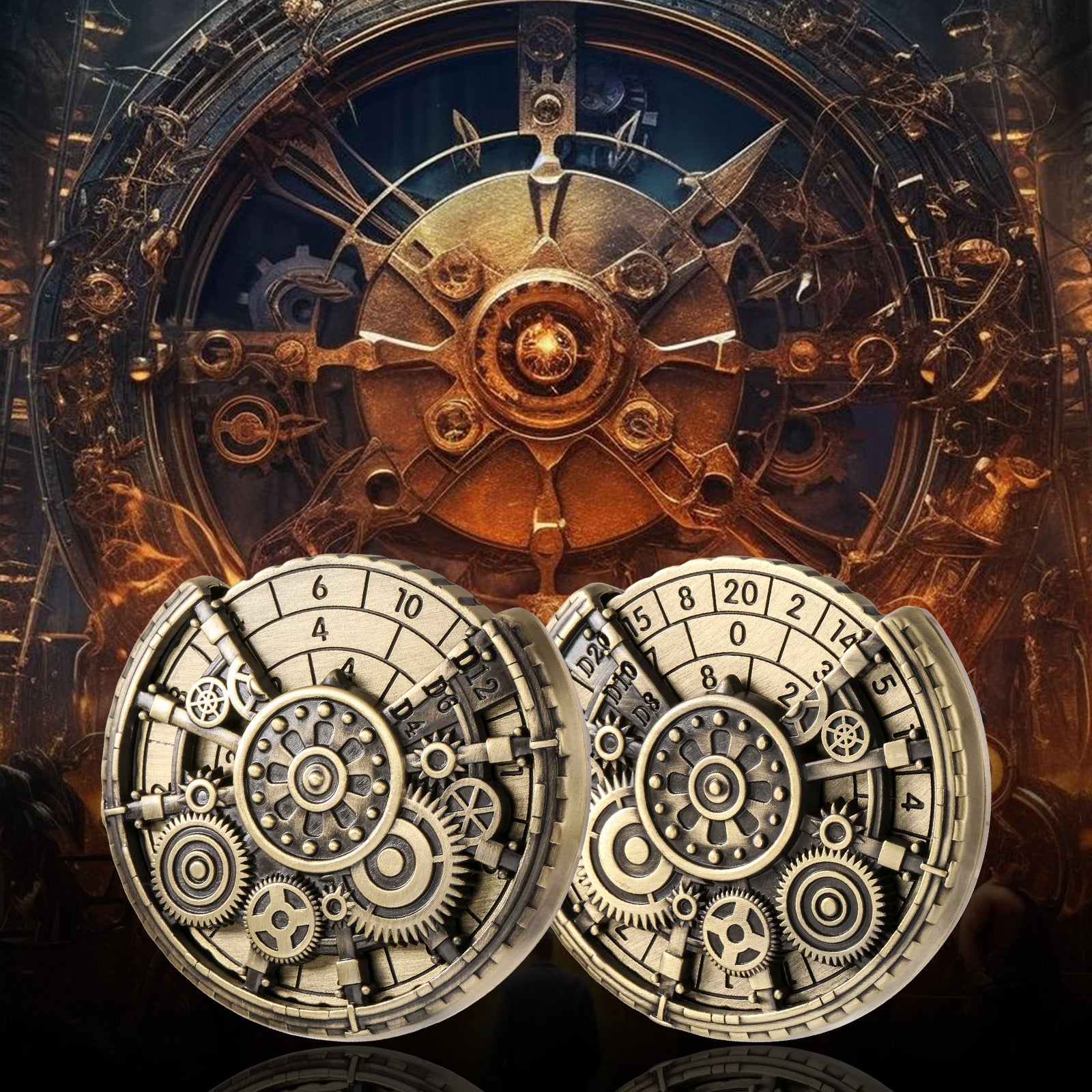 Fingertip Gear DND Dice Wheel