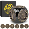 6-sided DND Metal Dice Wheel
