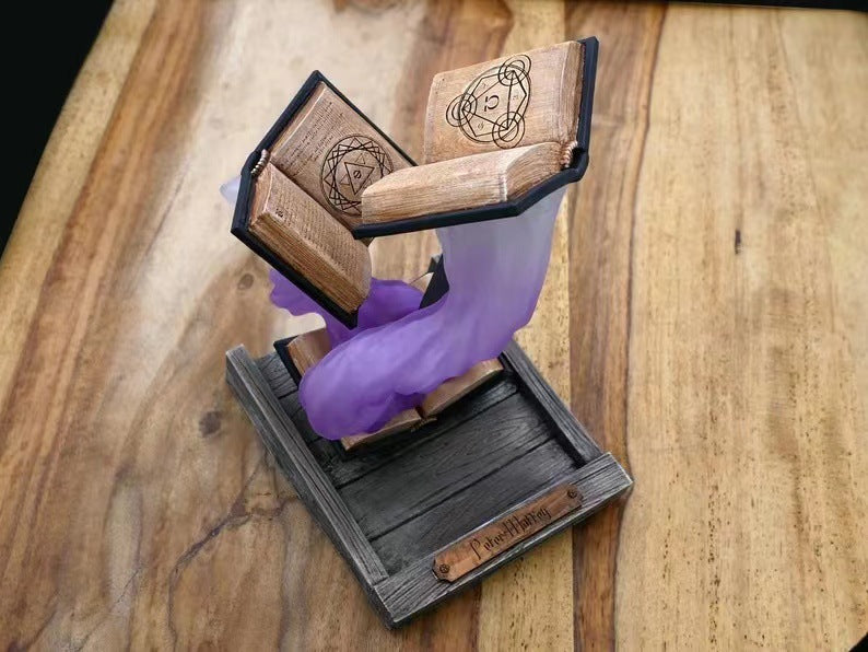Magic Book Dice Tower