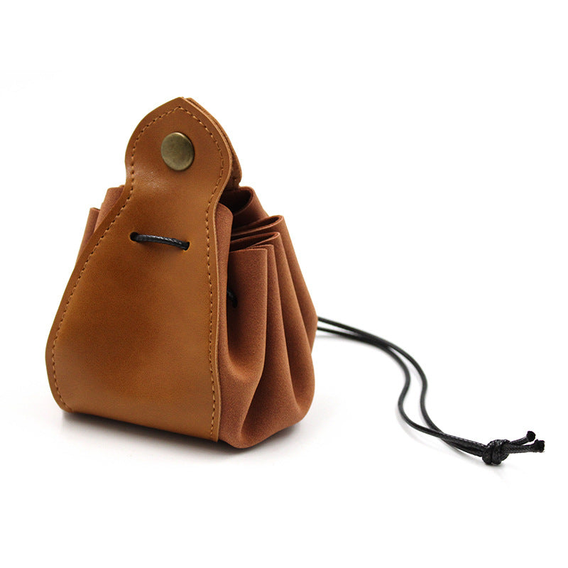 Basic Leather Dice Bag