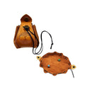 DND Dice Pull Bag Vintage Suede Leather